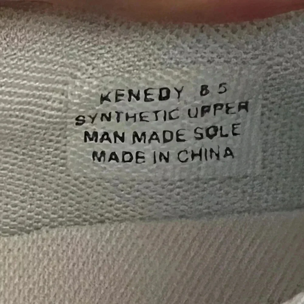 Bebe Sport White & Red Sport Kenedy Fashion Gym Shoes Women's Size 8.5 - Picture 8 of 8